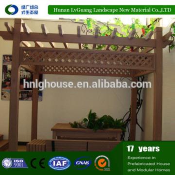 waterproof pergola outdoor/WPC roof top canopy/ WPC aluminium carport polycarbonate canopy roof