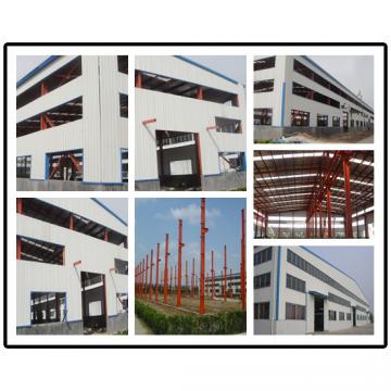 Bule Color Steel Frame Structure Glass Atrium Roof