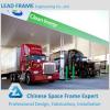 Prefab Fast Assembling Steel Structure Prebuilt Gas Station Made In China