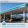 High safety lightweight space frame gas station canopy
