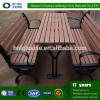 Wooden Finish Cast Iron Park Bench Slats wpc