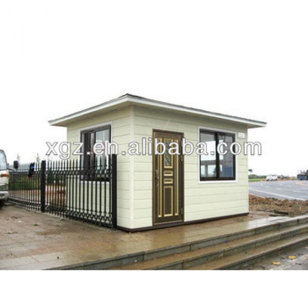 Beautiful flat roof steel frame prefabricated house #1 image