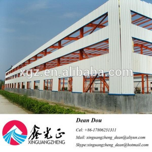 Low-price Professional Steel Structure Warehouse with Bridge Crane Design Supplier China #1 image