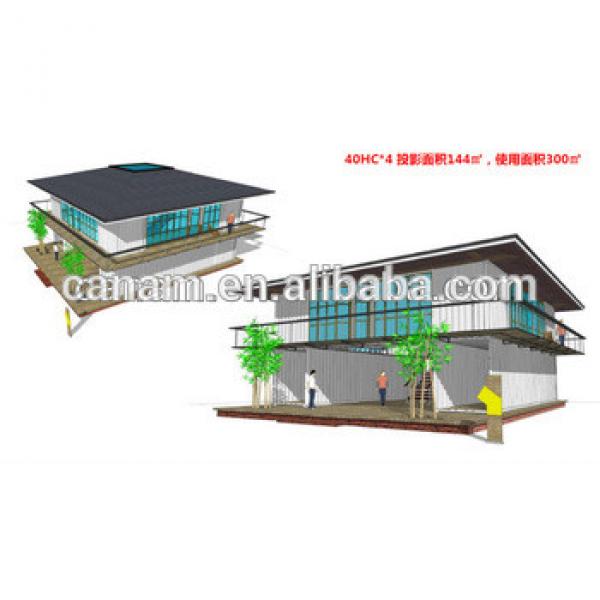 Canam- EPS sandwich panel prefab modular kit house #1 image