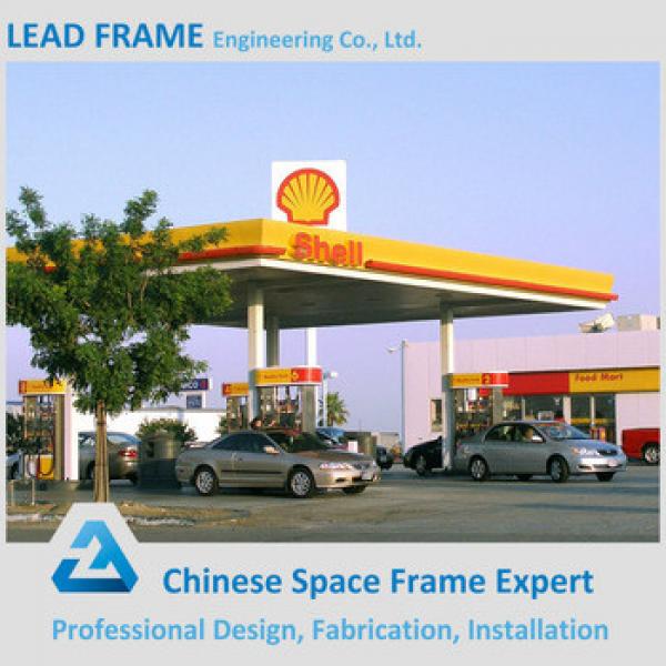 Galvanized Wide Span Prefabricated Gas Filling Station #1 image