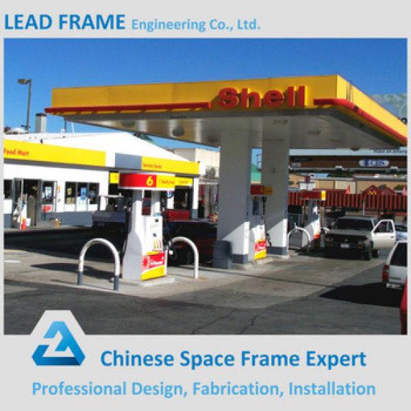 2017 Hot Sale Prefabricated Steel Space Frame Prebuilt Gas Station Made In China #1 image