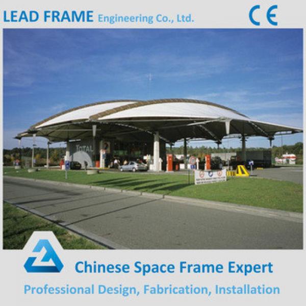 Fast Assembling Low Cost Steel Structure Petrol Station #1 image