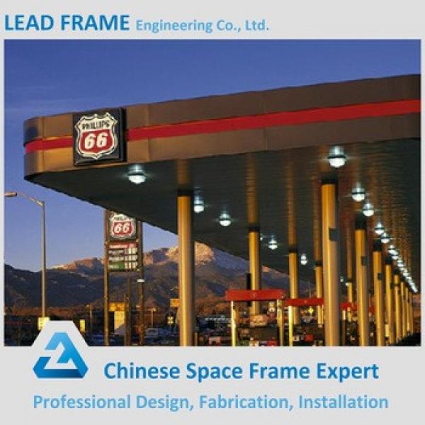 Supplier of steel space frame gas station canopies for sale #1 image